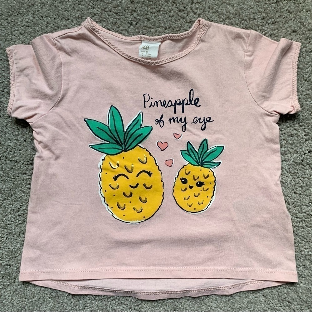 H & M Pineapple Shirt